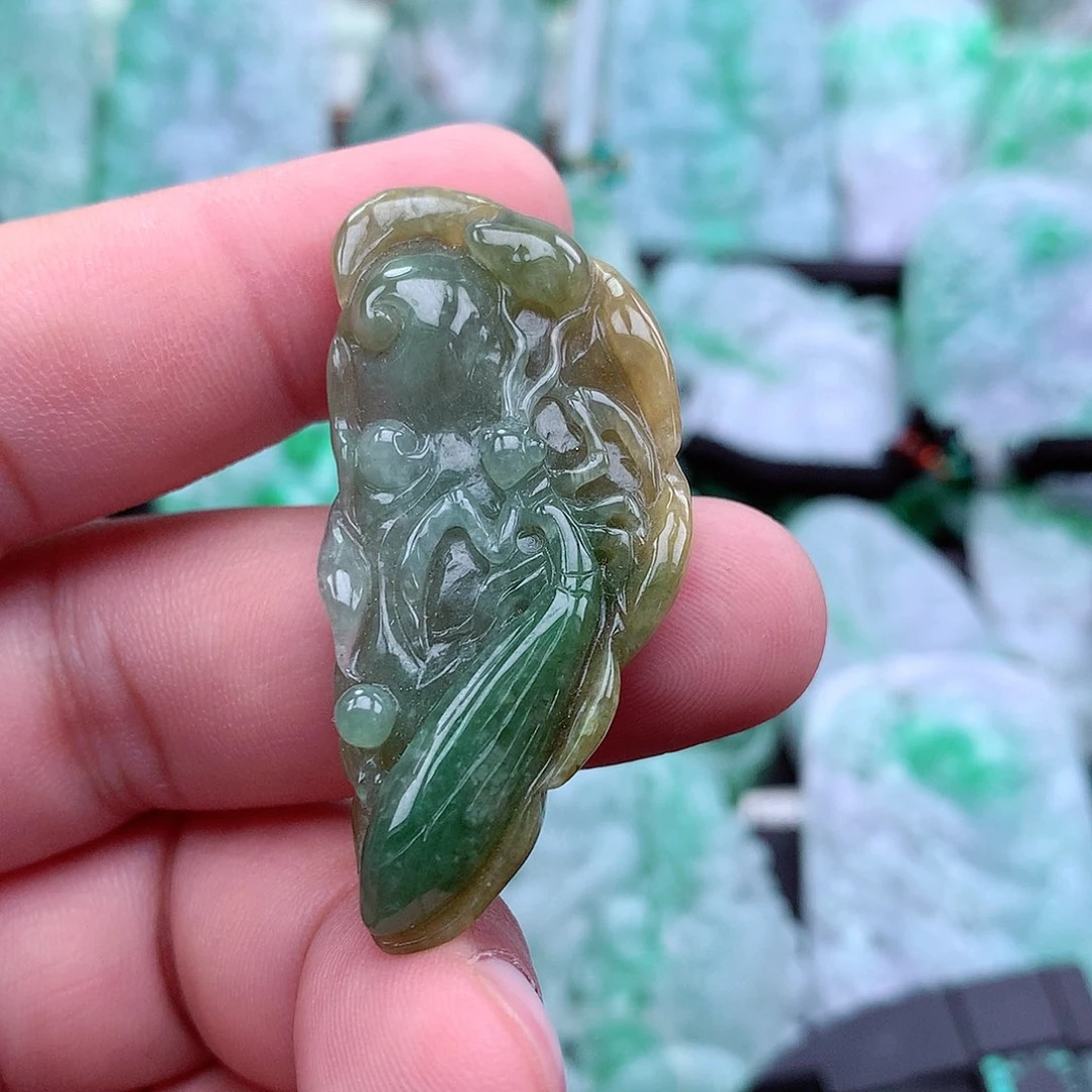 翡翠吊坠(不含链)未镶嵌