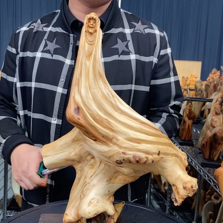 柏木（崖柏）随型摆件