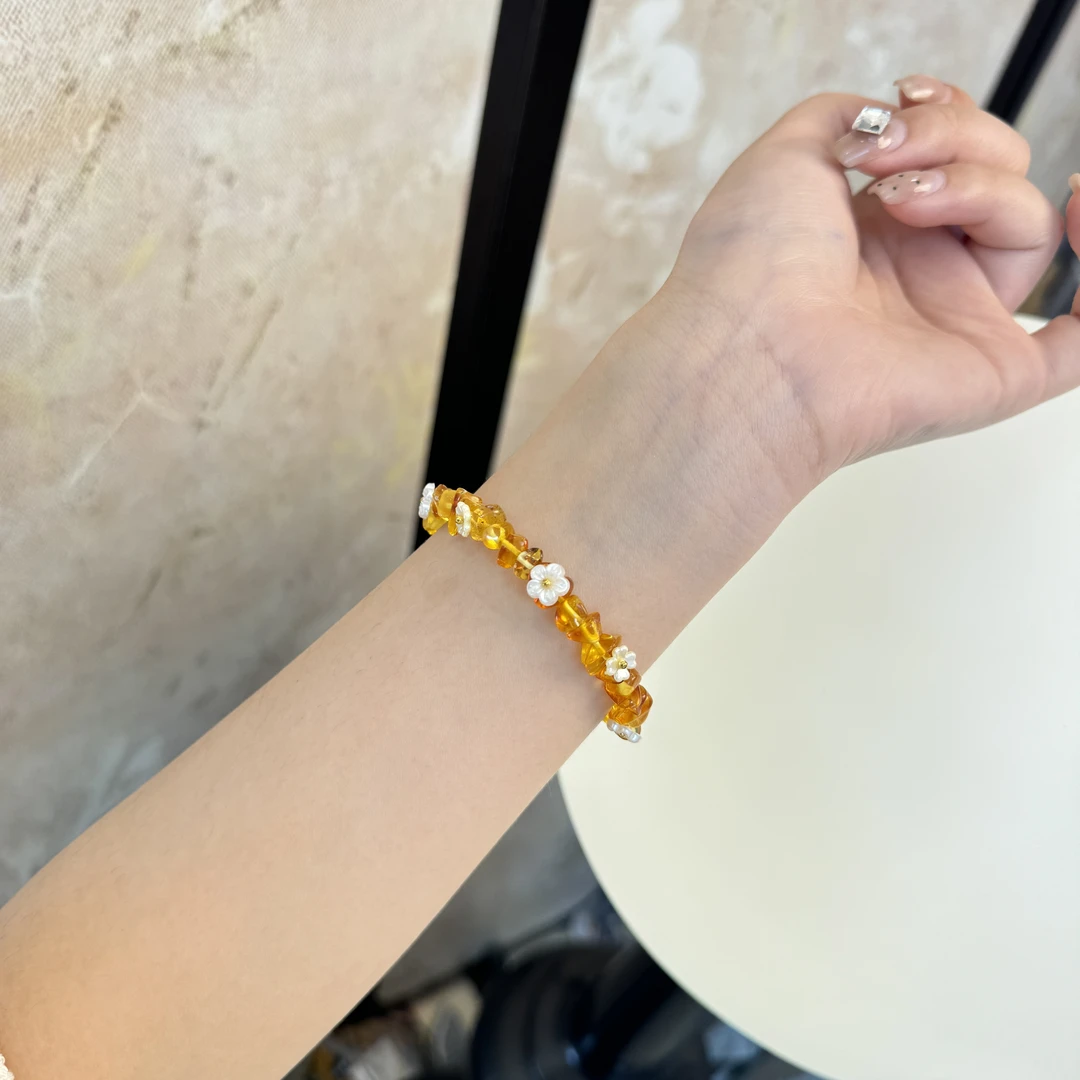 源源手作*金缕花韵手串