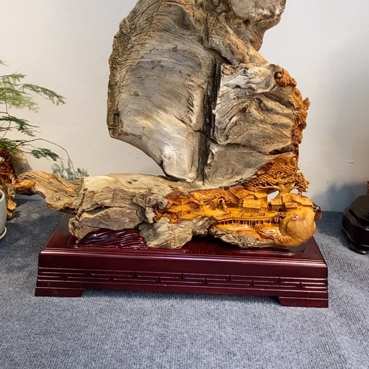 柏木山**蛇工艺品摆件