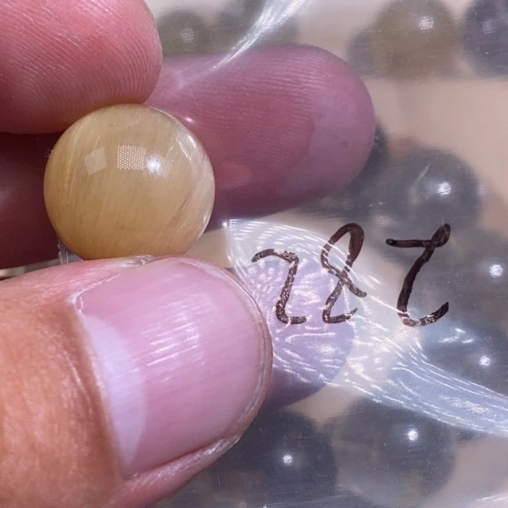 粒***安未镶嵌手链发晶天然水晶手串