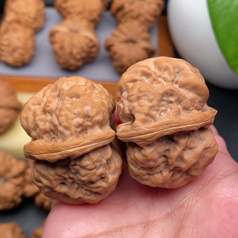 【闪购商品】文玩核桃把件原****）蛤蟆头