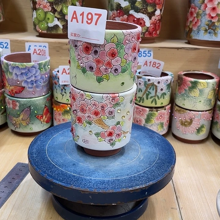 平**乐多肉花盆直筒花盆