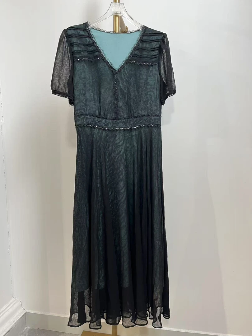 2367#时尚高级感气质显瘦连衣裙【A3-2】