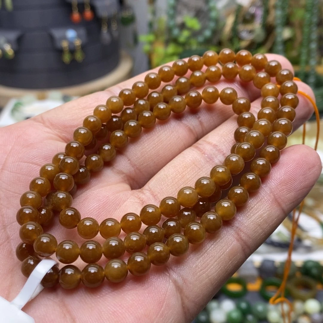 和田玉（糖玉）颈饰未镶嵌51