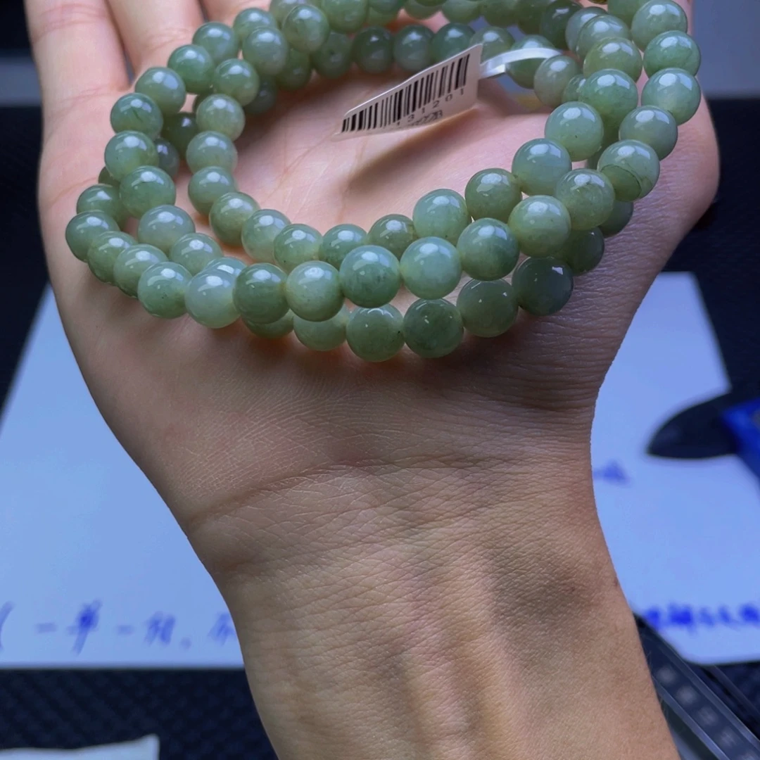 未镶嵌定制翡翠珠链