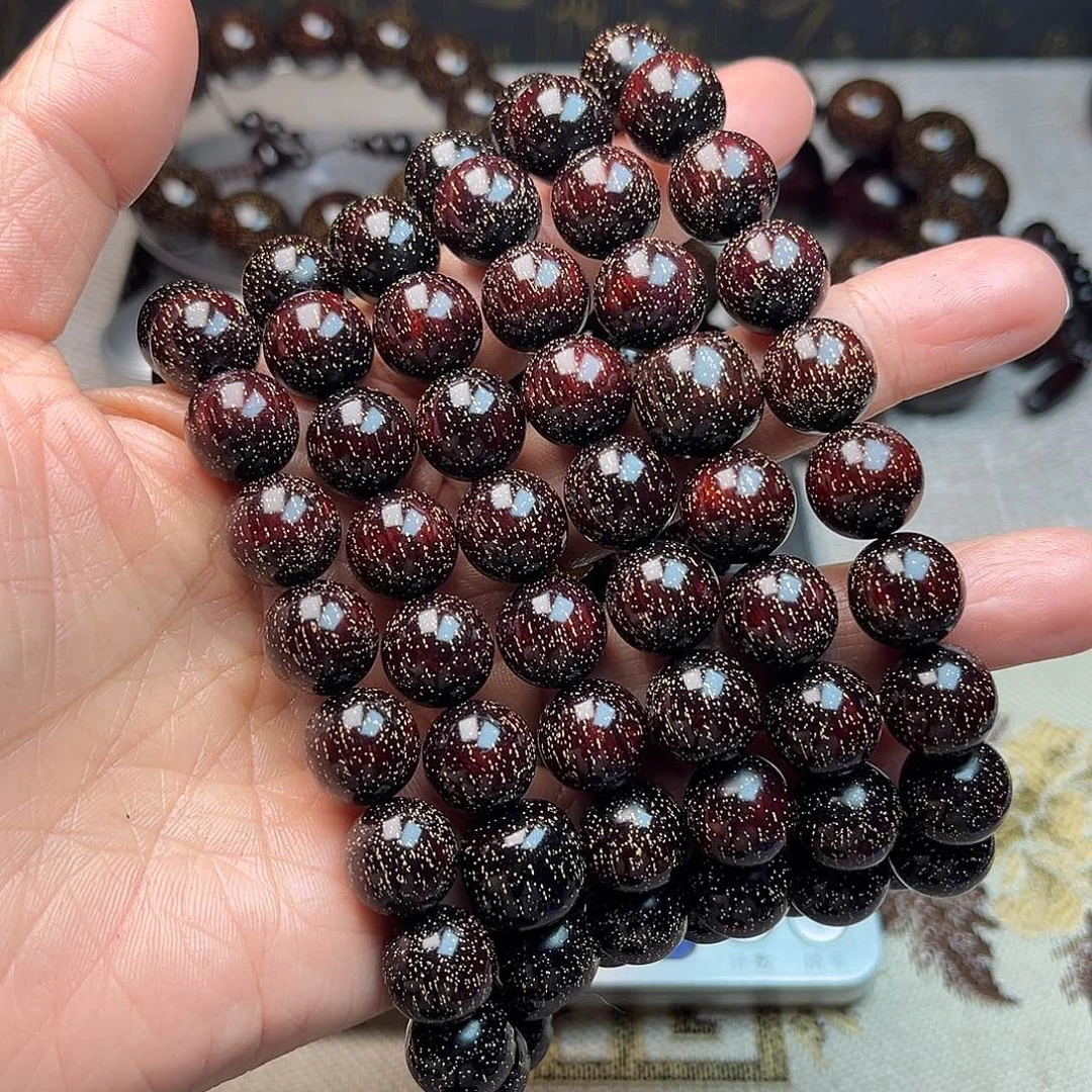 S***y檀香紫檀（小叶紫檀）1.2 108颗 爆星