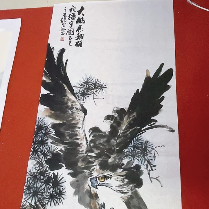 国画张圣敏先生纯手绘作品