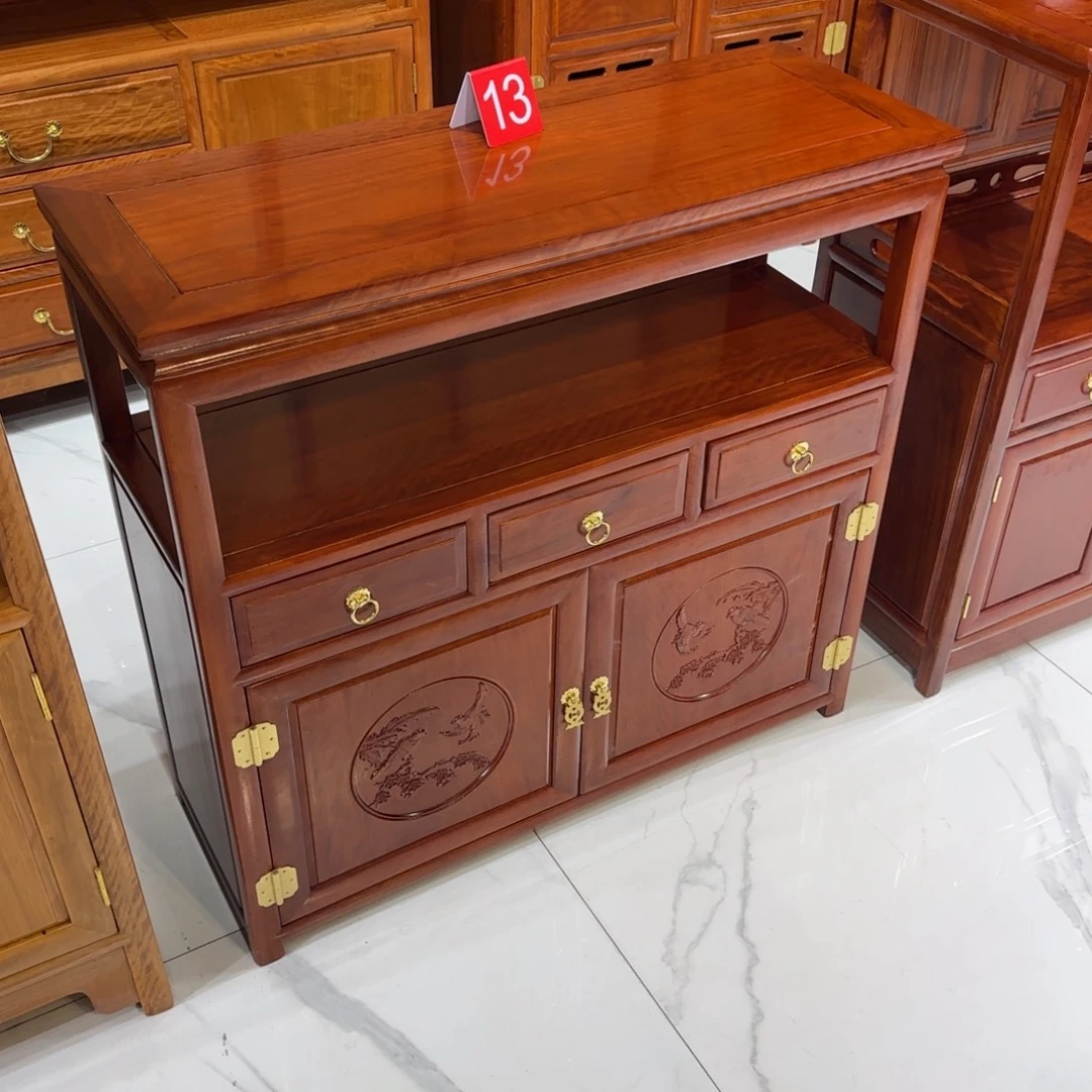 花梨木类成套家具越南花梨86乘32高82茶水柜