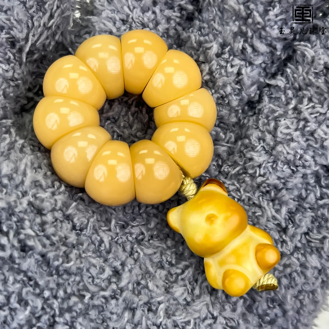 【暴力熊菩提手捻】夏日爆款！菩提太阳花山竹小手捻搭配小馒头手捻