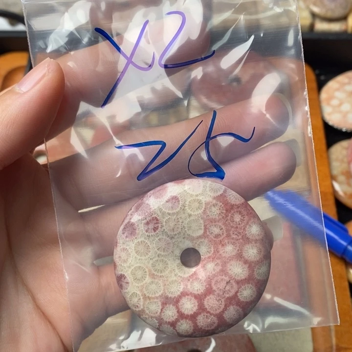 硅化玉颈饰未镶嵌X***L