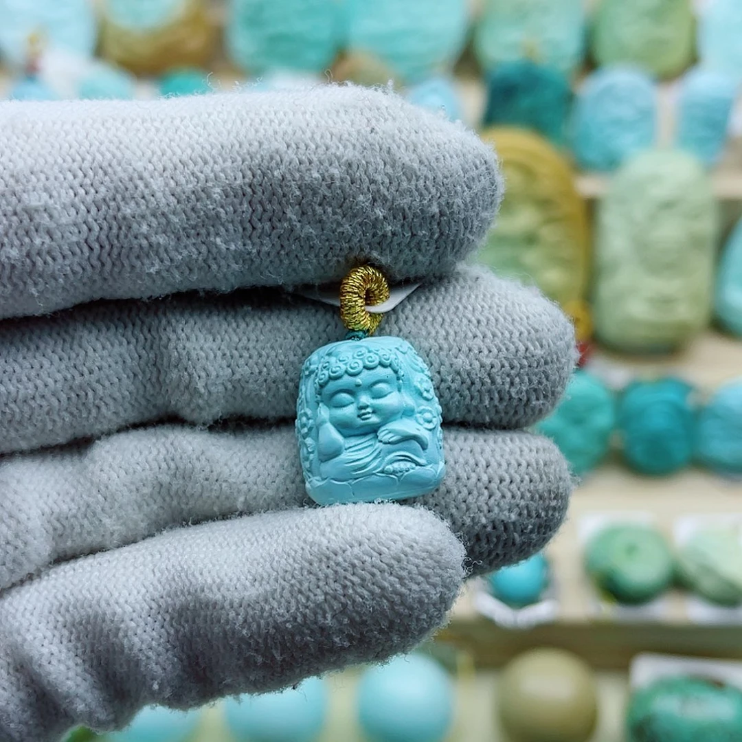 绿松石未镶嵌珠宝奇石