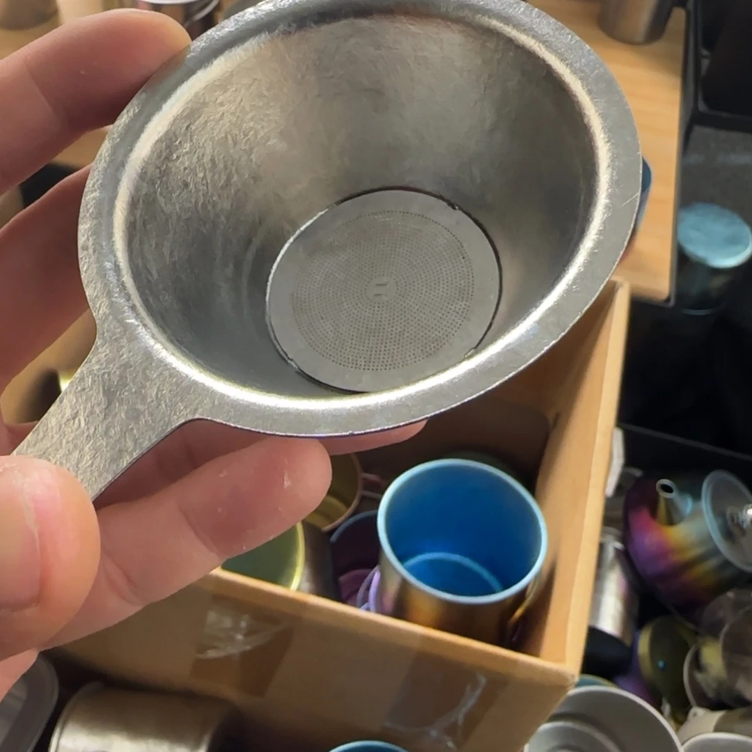 金属钛色茶滤微瑕福利