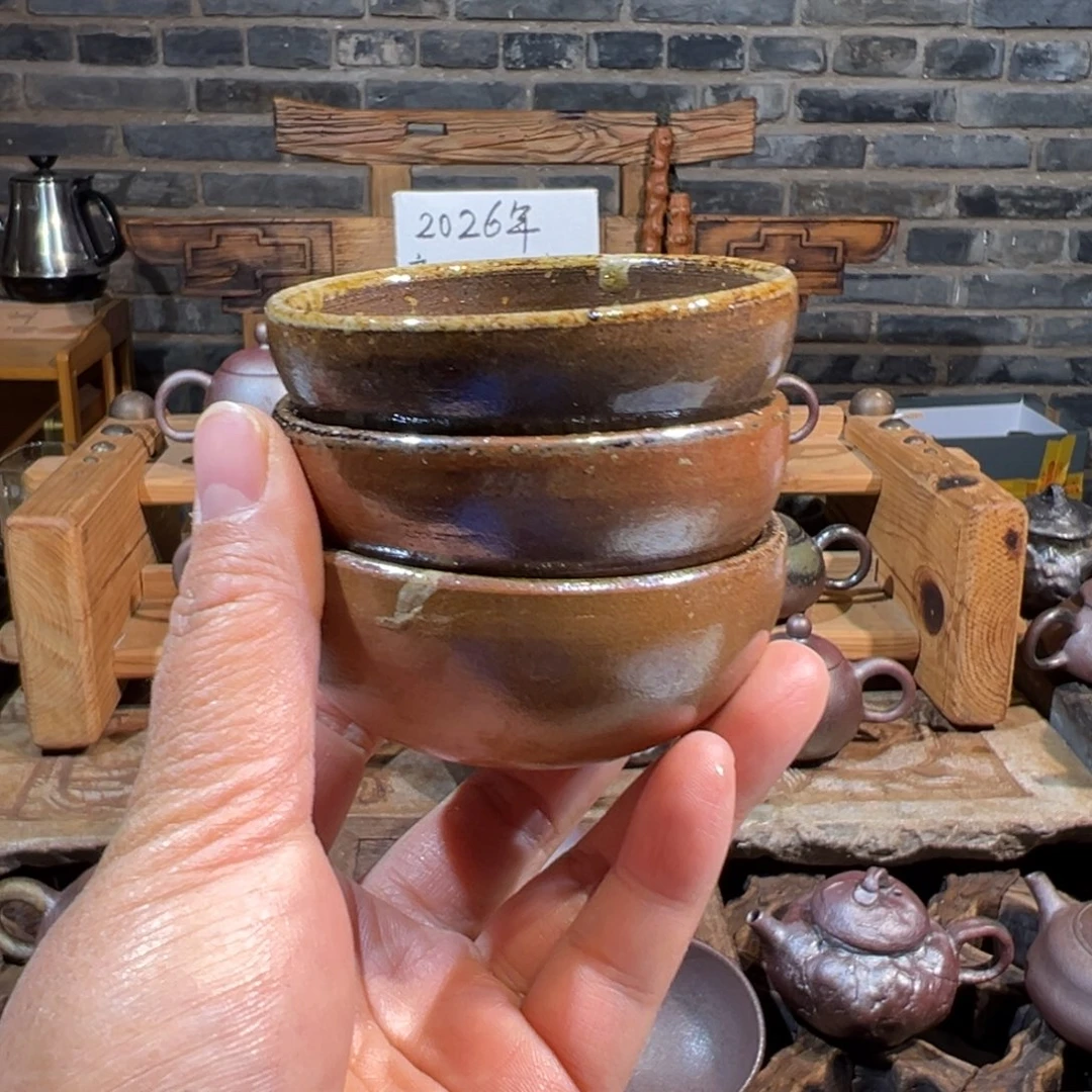 壶随*云南陶泥柴烧茶具