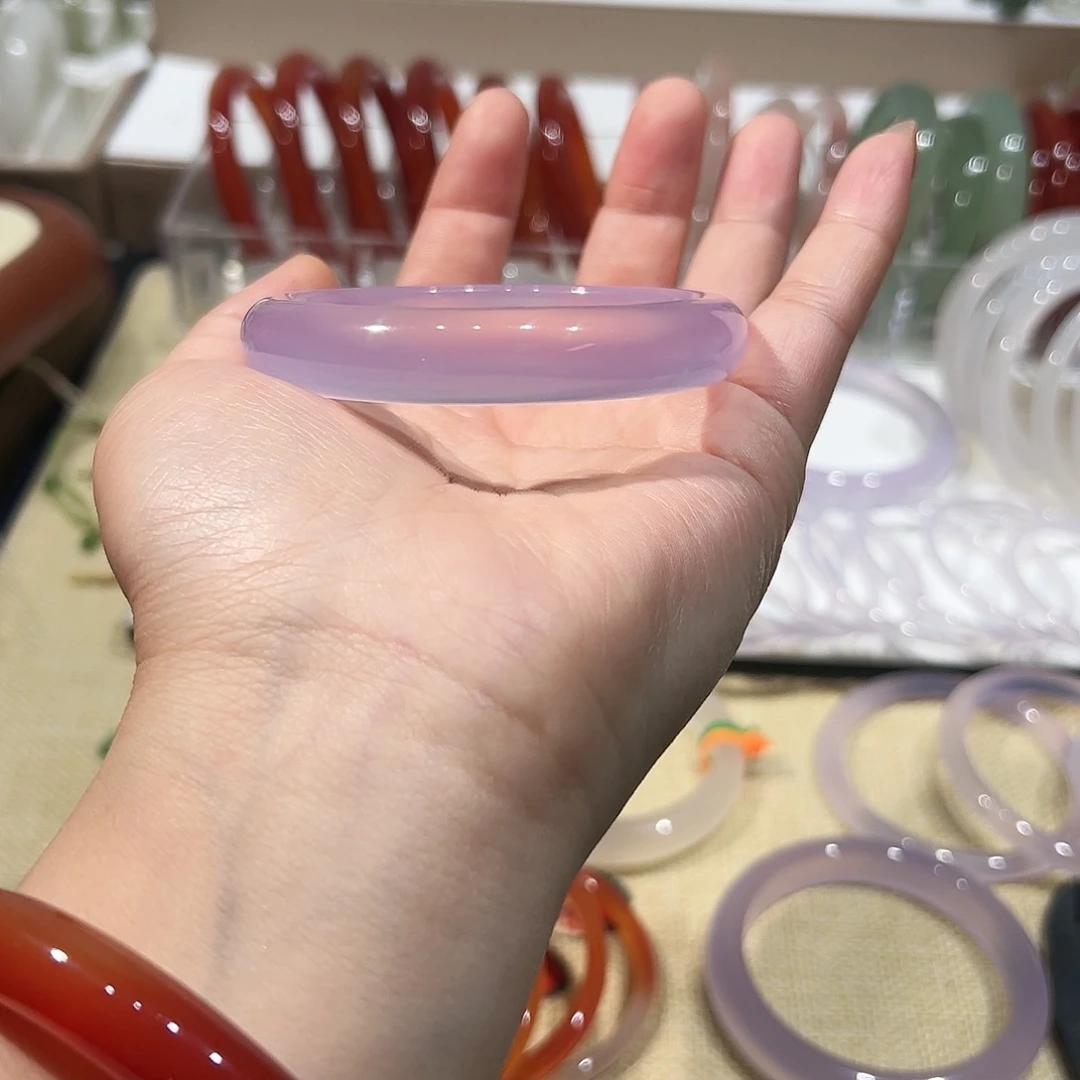 玛瑙/玉髓手镯未镶嵌星***✨