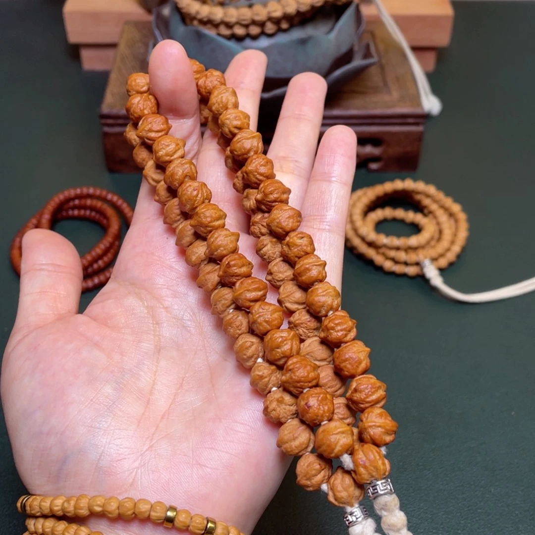 柏香籽/百香籽吊坠白牙横打手持