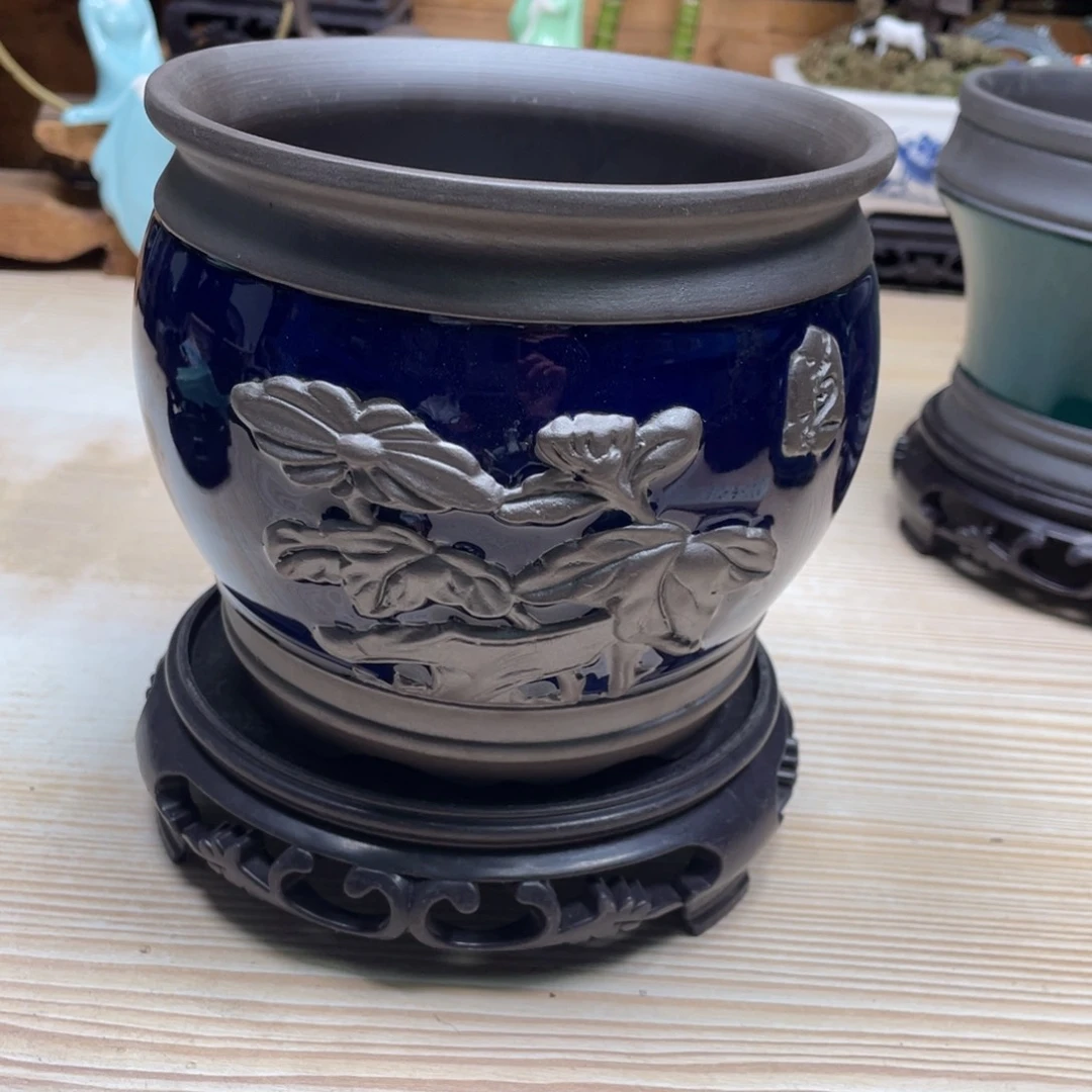 瓷片花盆瓷制品福利