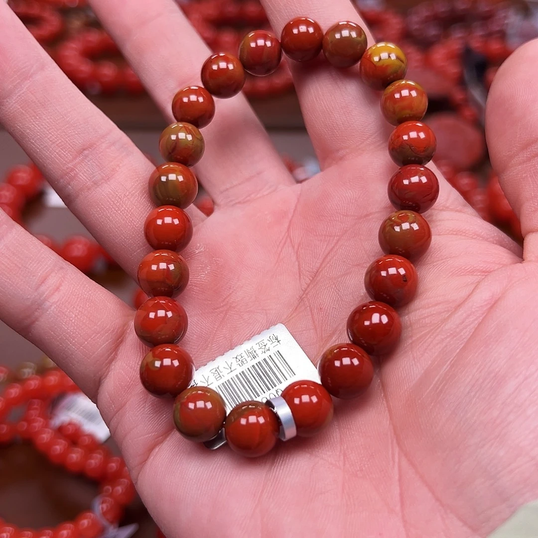 南红玛瑙未镶嵌手链
