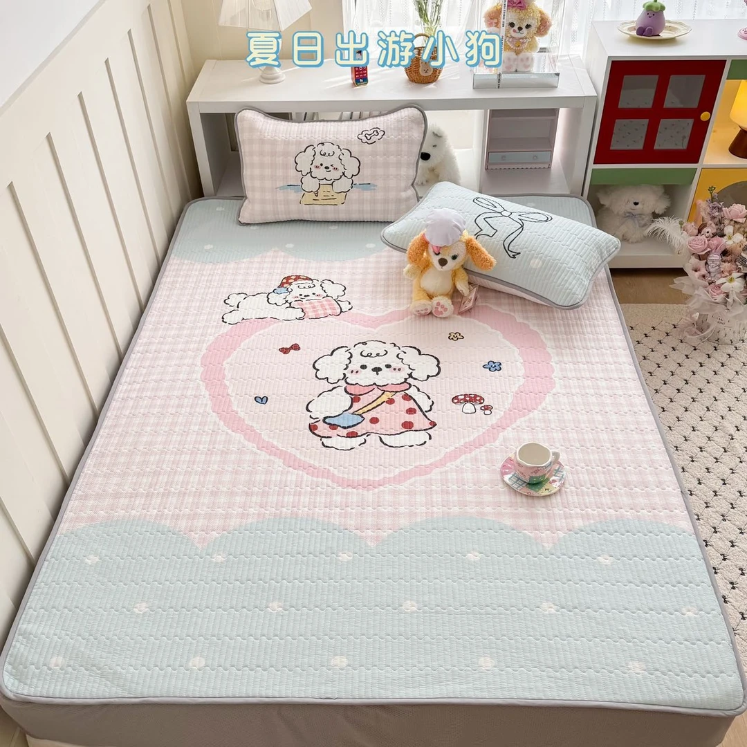 芙可家特！大版数码印花款小冰皮软席床笠