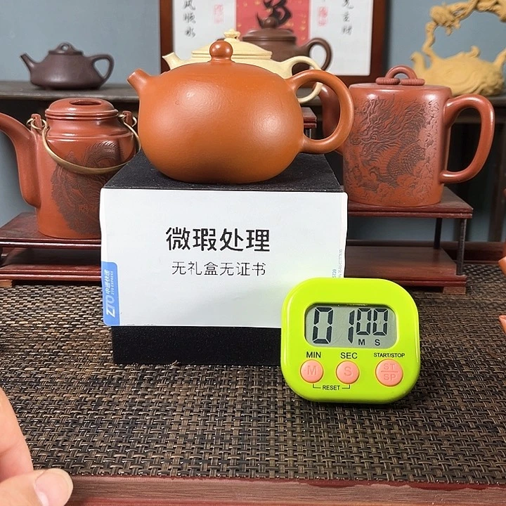 紫砂茶壶威*宜兴原矿手工紫砂壶