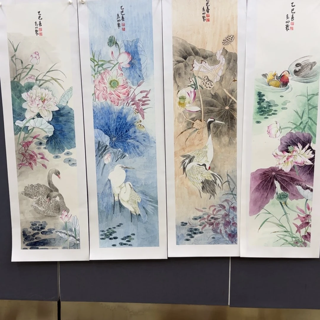 国画蘭***翔李欣老四李欣主播
