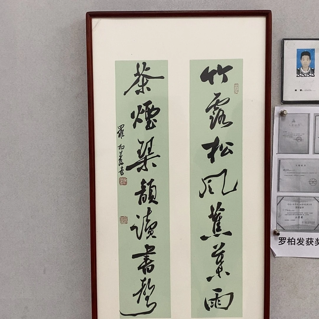 书法罗柏发老师作品