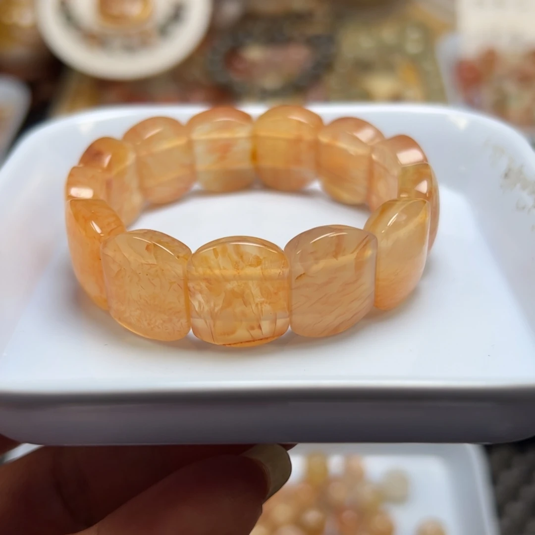 未镶嵌玛瑙/玉髓珠宝半成品