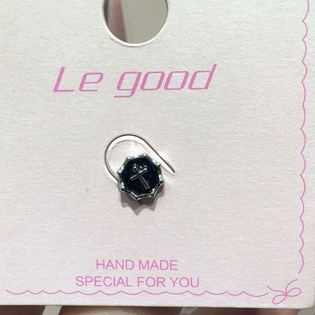 锆石钛钢合金滴油十字架