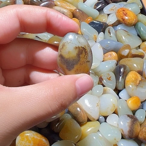 和田玉（糖玉）未镶嵌颈饰13.7克