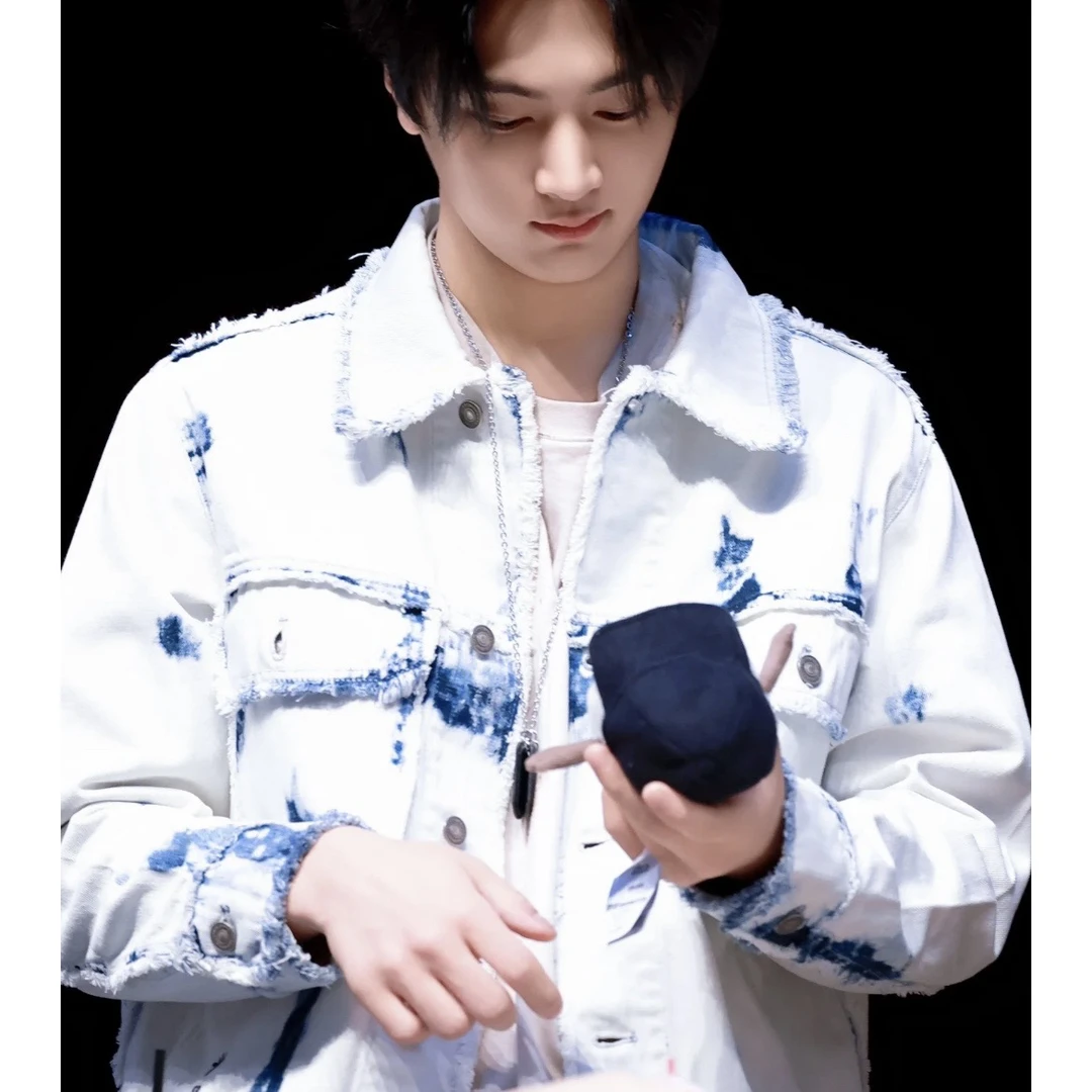 95新 DIOR/迪奥 7170/Dior晕染牛仔外套/40码/97新