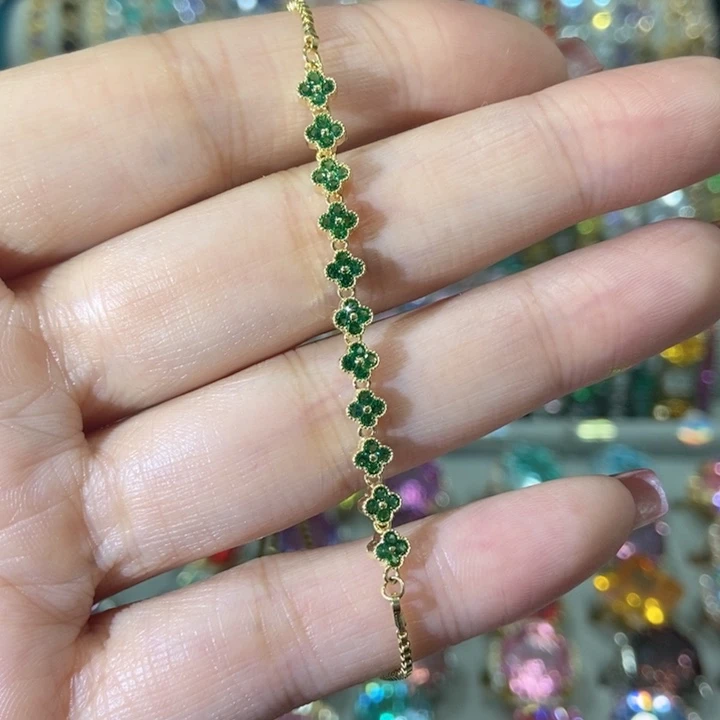 66锆石（处理）抽拉手链