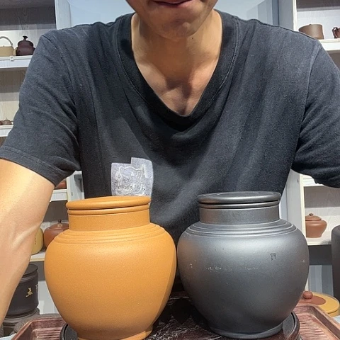 【闪购商品】紫砂茶叶罐