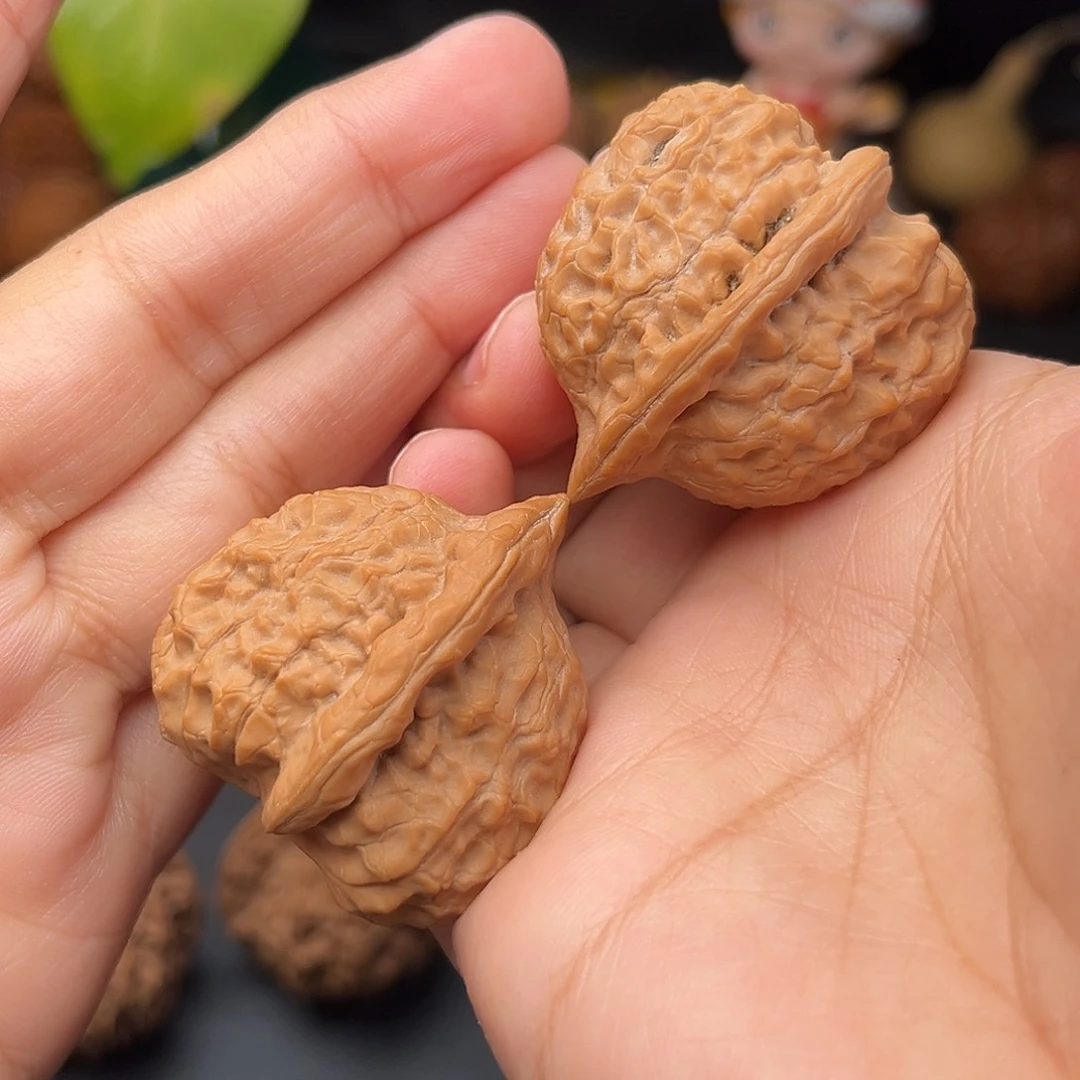 文玩核桃把件龙心全品33