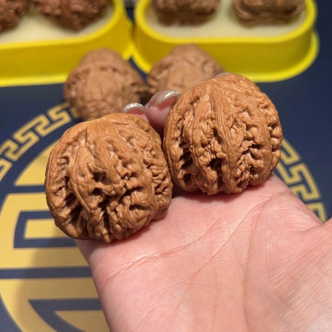 文玩核桃把件老***蒜大粗筋44