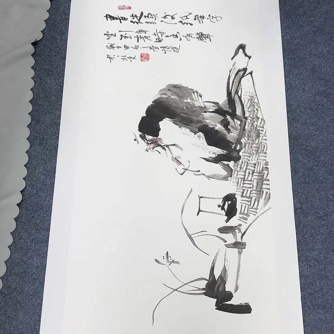 国画国画作品纯手绘作品