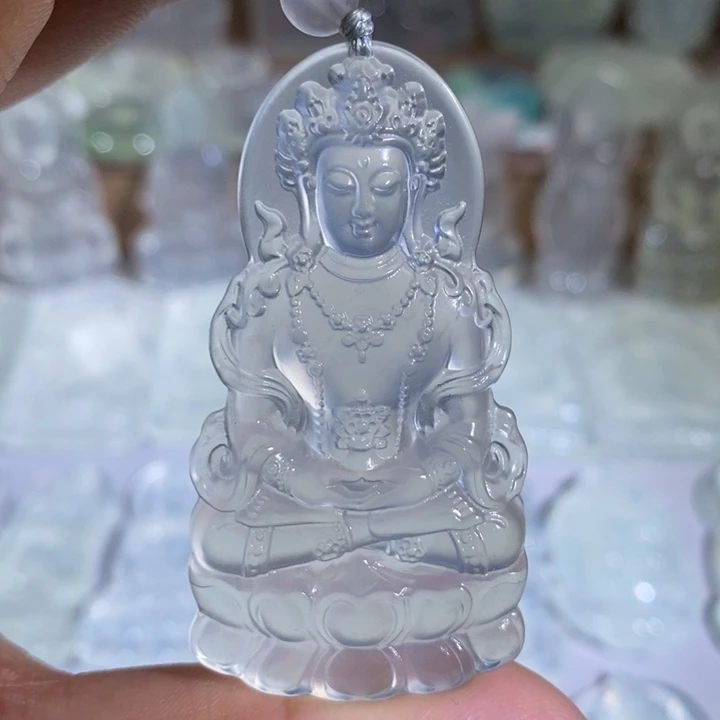 岫玉未镶嵌吊坠吊坠