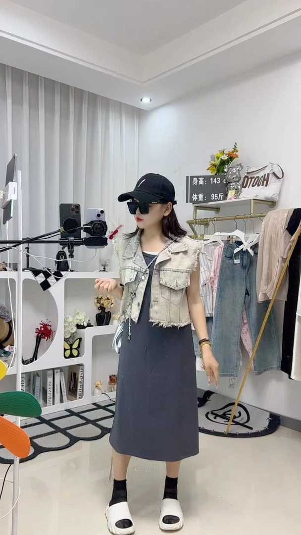 2025小个子夏季无袖小个子设计感内搭背心裙小众薄款裙子