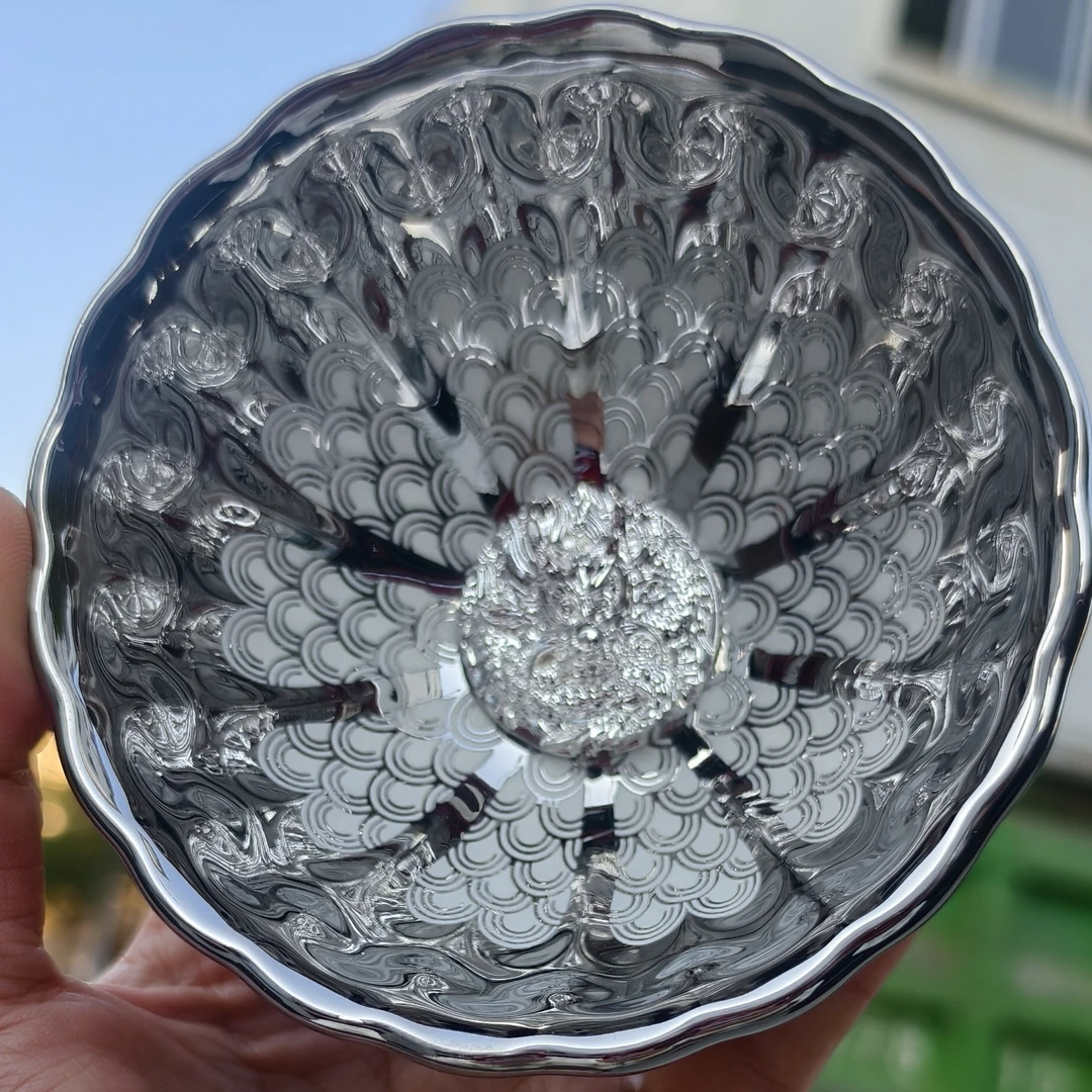 【冰清玉洁夜光龙王杯】喝茶喝水品茗杯陶瓷杯主人杯生肖龙