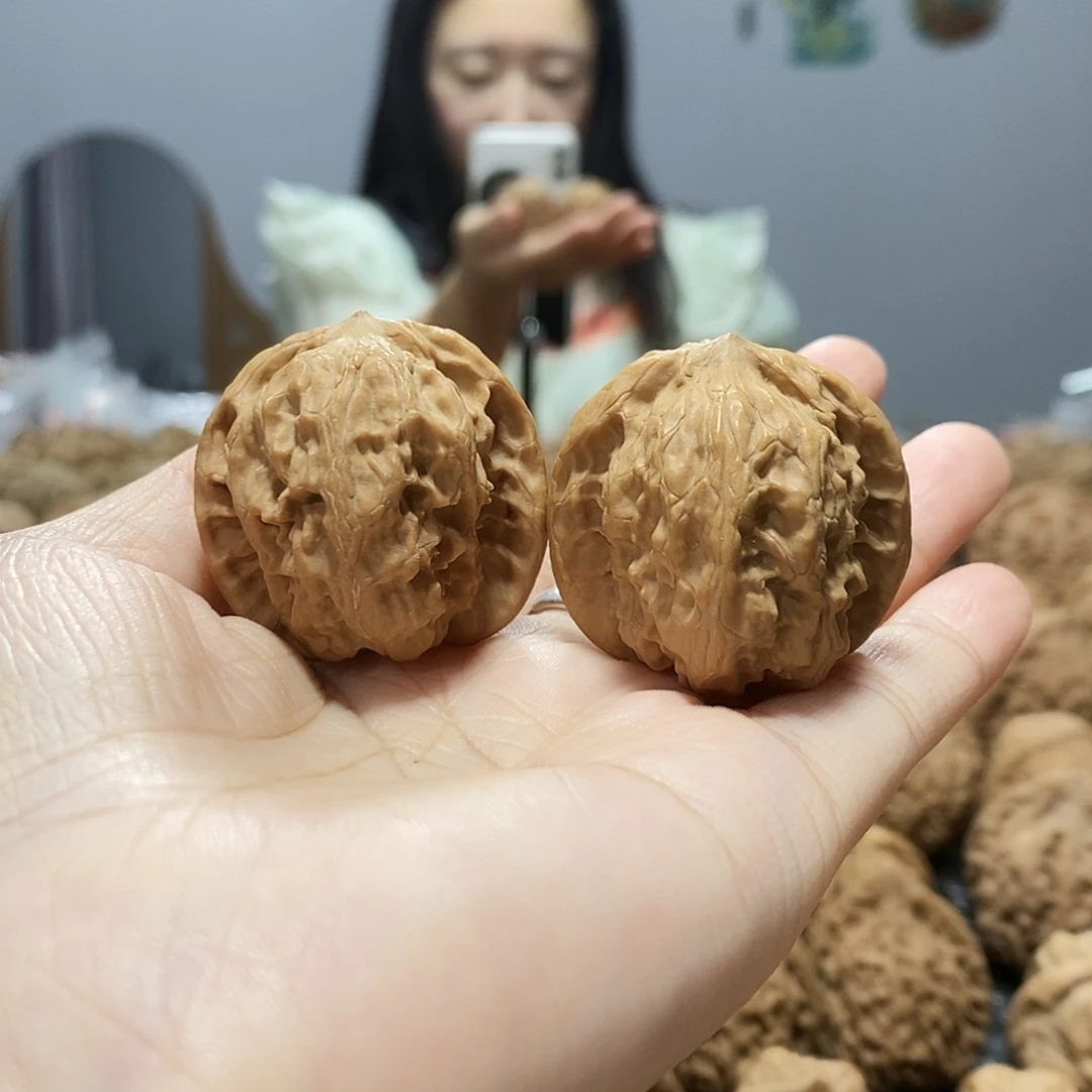吊坠文玩核桃野狼36