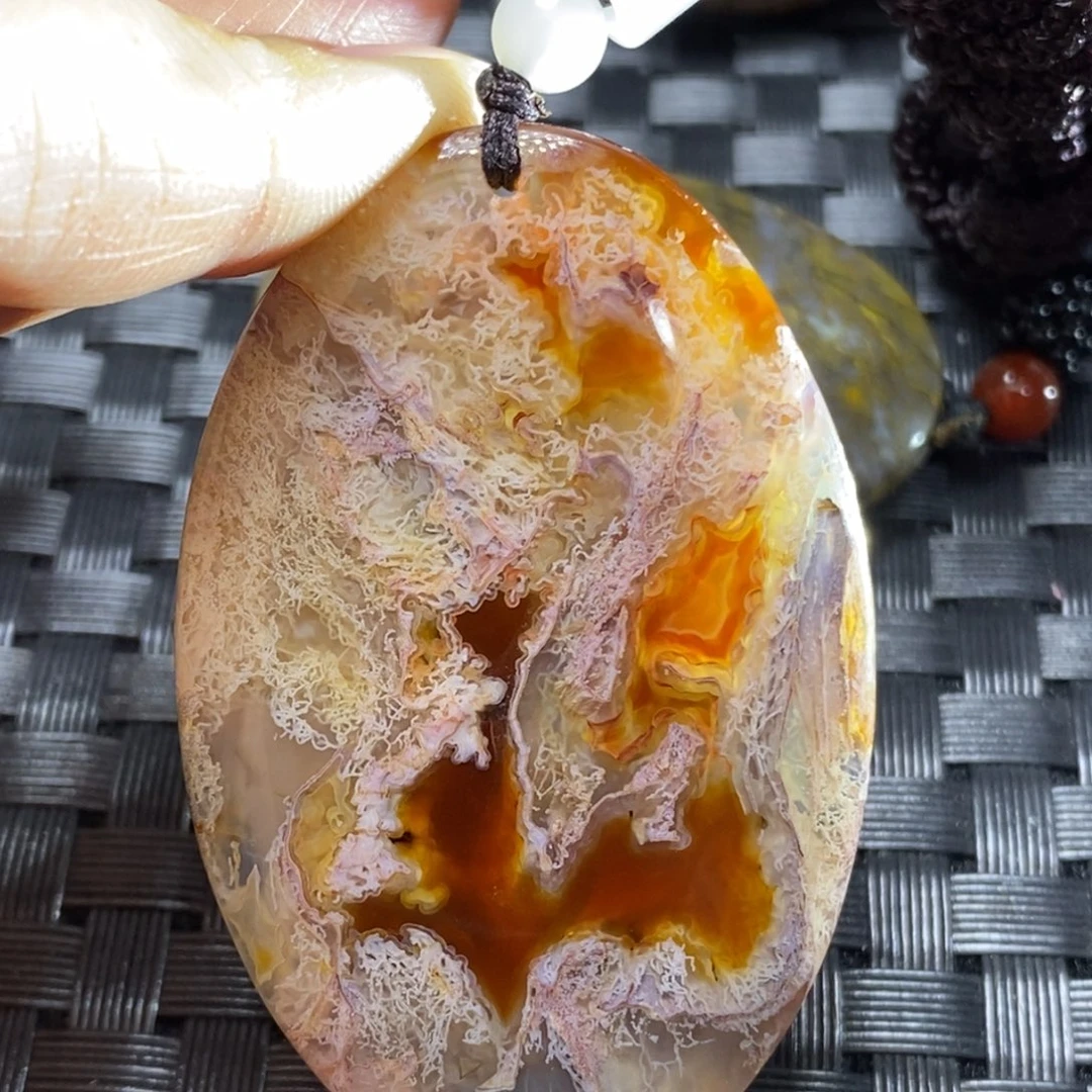 玛瑙/玉髓颈饰未镶嵌秀*