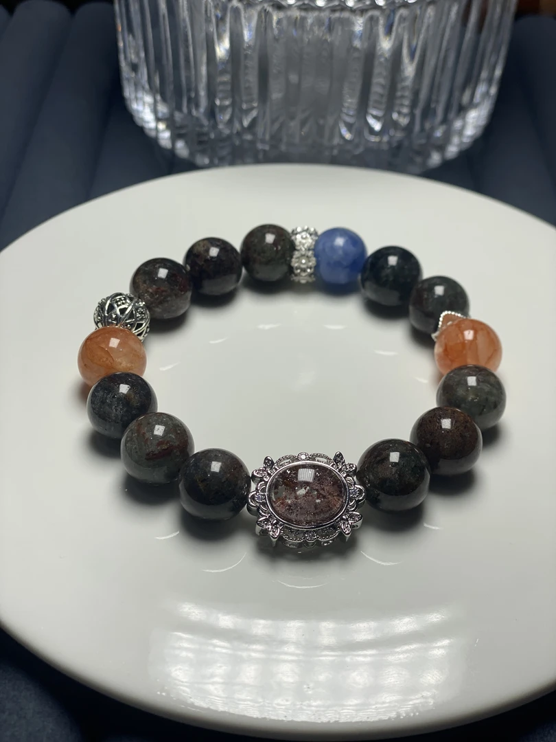 天然绿幽灵多宝手链BD16