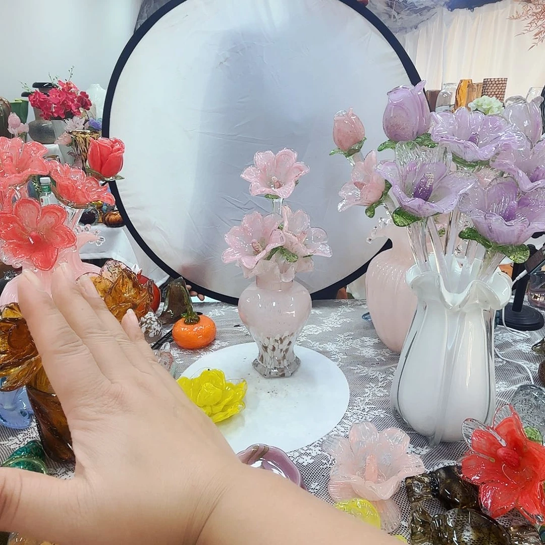 琉璃花瓶花器艺术品
