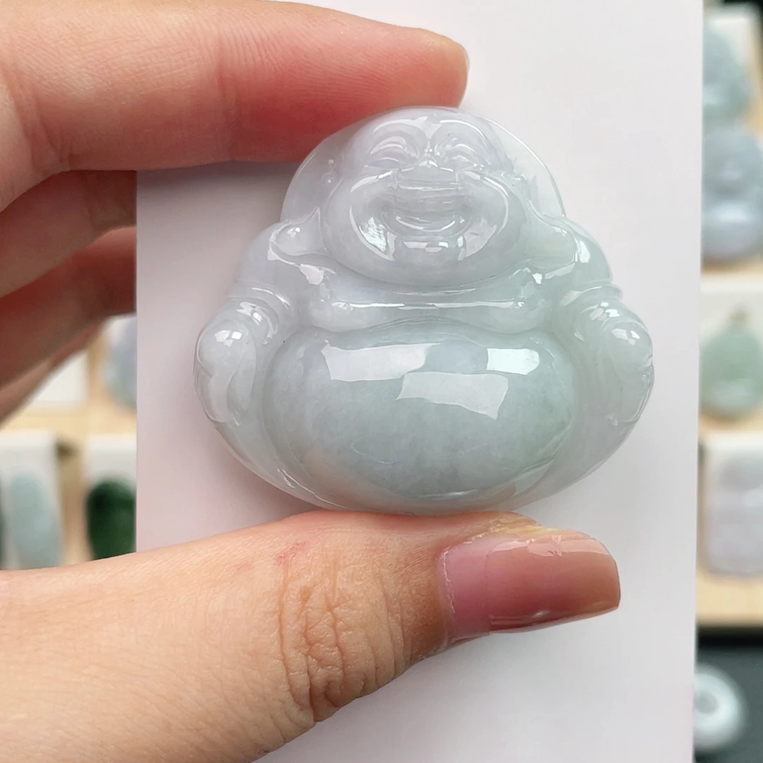 颈饰未镶嵌翡翠佛公