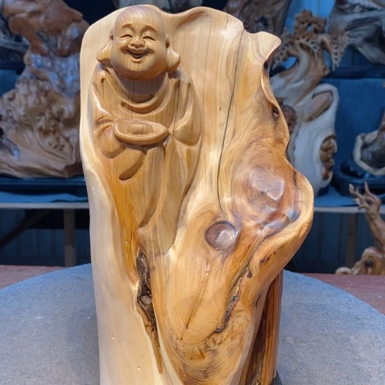 柏木（崖柏）根雕摆件