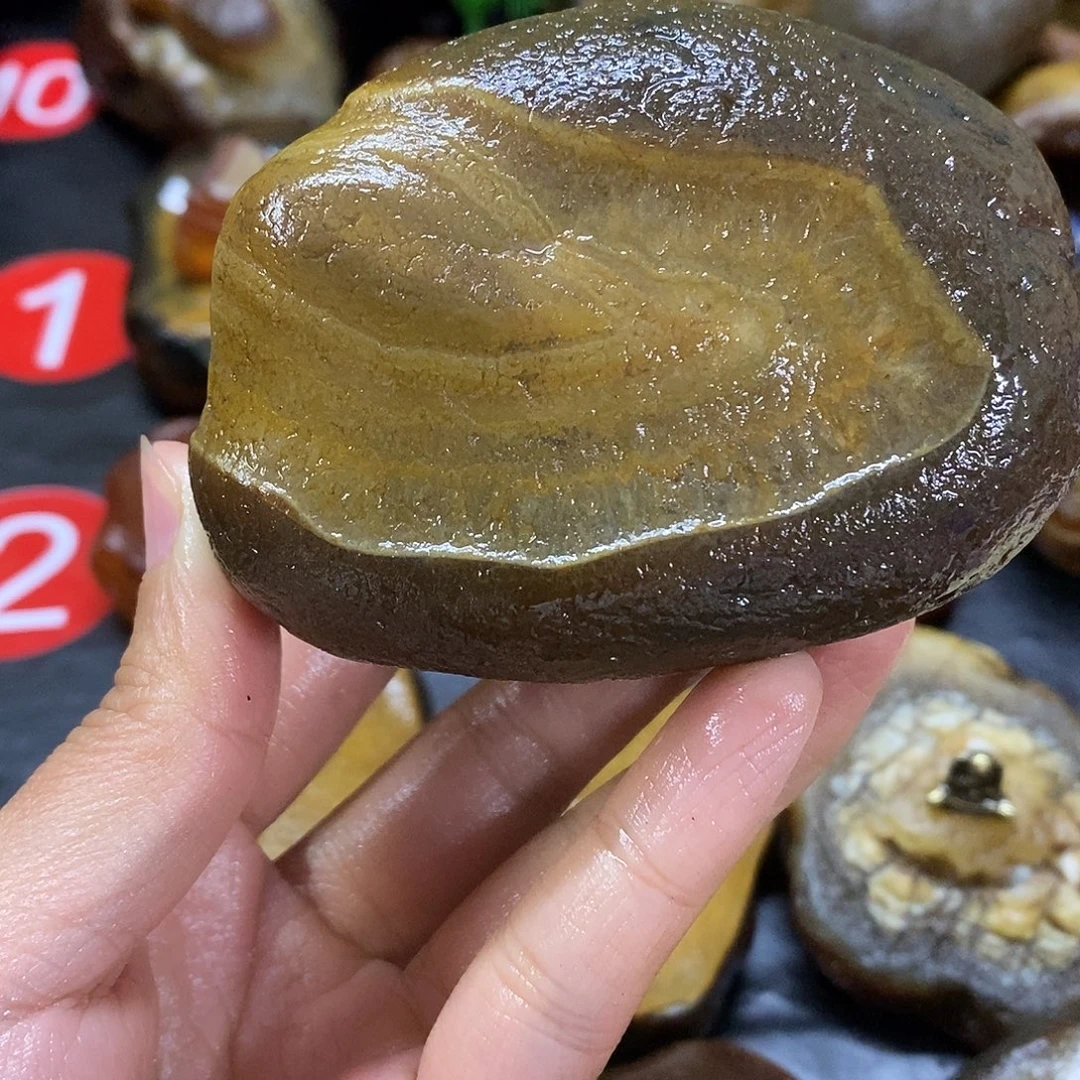 玛瑙/玉髓未镶嵌手把件
