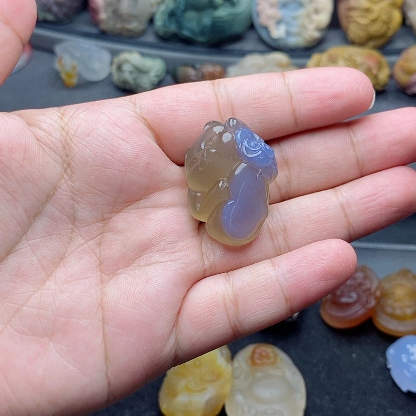 【闪购商品】未镶嵌定制玛瑙吊坠