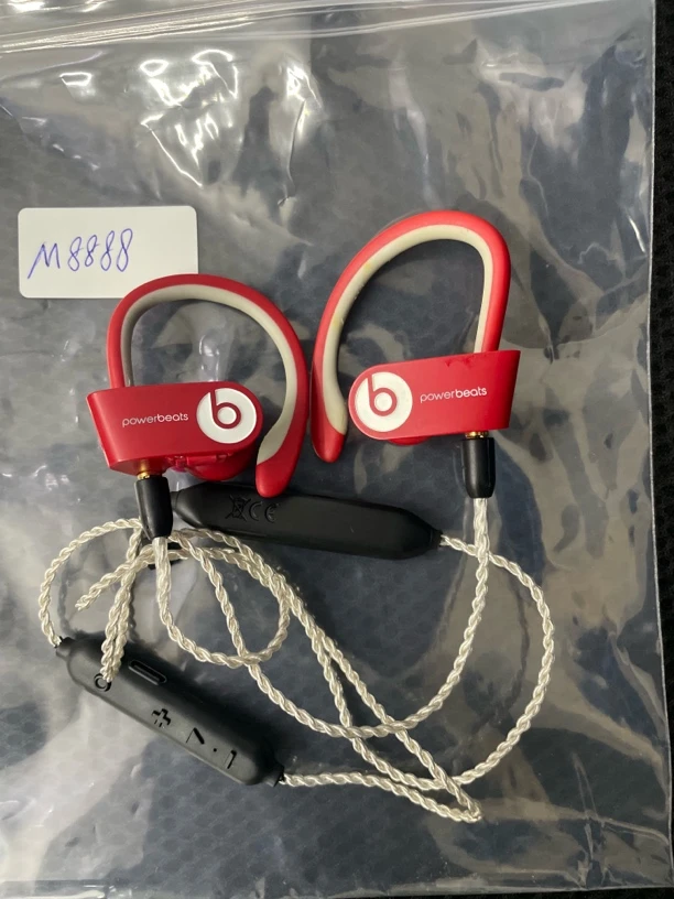 9新  经典再现Beast power2代DIY挂脖蓝牙运动耳机M8888