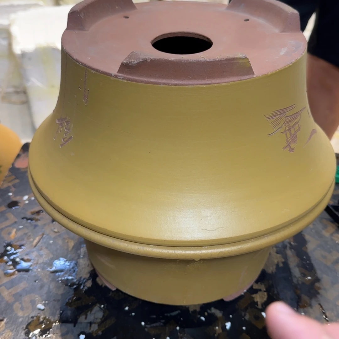 紫砂花盆口径27.12口径