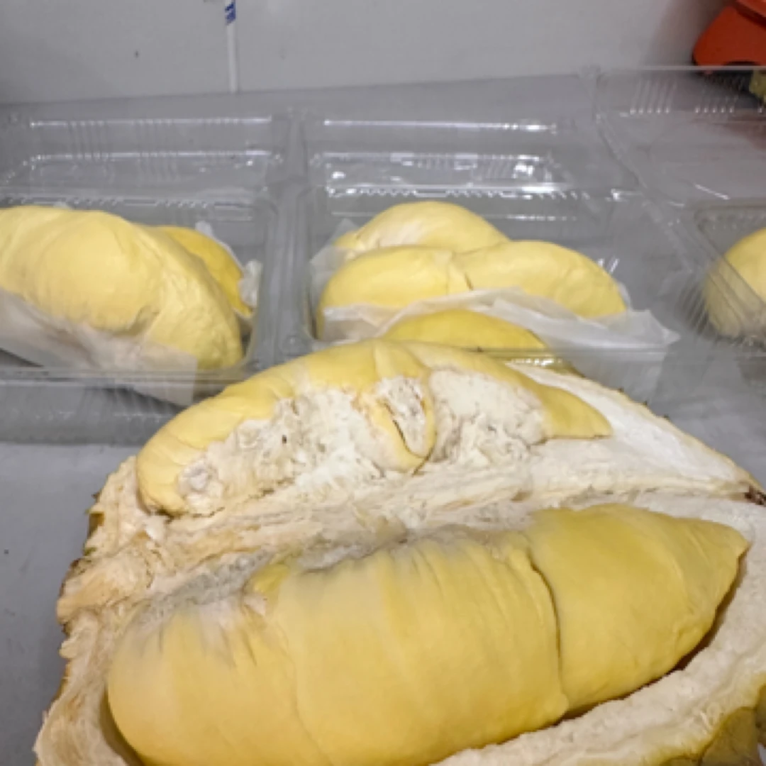 树熟金枕鲜榴莲1～3斤 柳州同城包配送新鲜榴莲核小金枕泰国南部