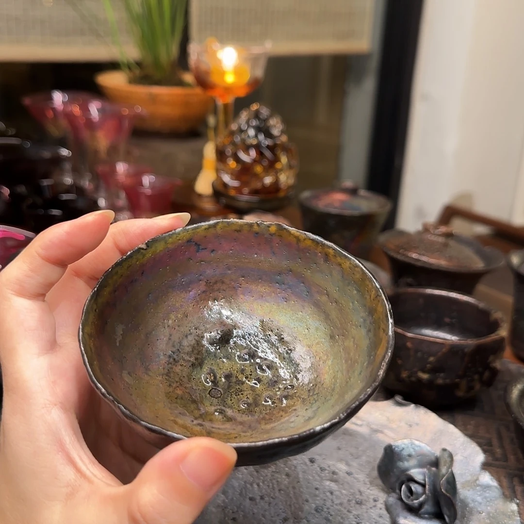 格***姐手工艺品琉璃景德镇陶瓷马克杯
